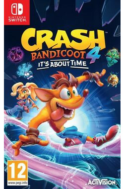 Switch Crash Bandicoot 4: It's About Time / Plošinovka / Angličtina / od 12 let / Hra pro Nintendo Switch
