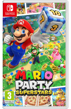 Switch Mario Party Superstars / Společenská / Angličtina / od 3 let / Hra pro Nintendo Switch
