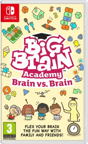 Switch Big Brain Academy: Brain vs Brain / Společenská / Angličtina / od 3 let / Hra pro Nintendo Switch