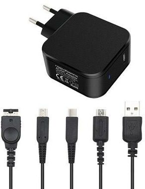 READY 2 GAMING Univerzální USB AC Adaptér pro GBA & DS a Nintendo Switch