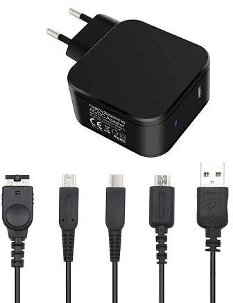 READY 2 GAMING Univerzální USB AC Adaptér pro GBA & DS a Nintendo Switch