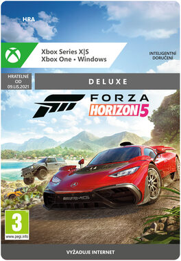 XSX Forza Horizon 5: Deluxe Edition / ESD / Závodní / Angličtina / od 3 let / Hra pro Xbox Series