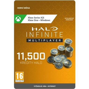 XONE Halo Infinite - Virtuální měna - 11500 kreditů / Elektronická licence / Herní měna
