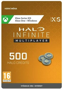 XONE Halo Infinite - Virtuální měna - 500 kreditů / Elektronická licence / Herní měna