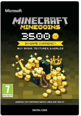 XONE Minecraft - Virtuální měna - 3500 mincí (ESD) / Elektronická licence / Herní měna