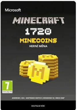 XONE Minecraft - Virtuální měna - 1720 mincí (ESD) / Elektronická licence / Herní měna