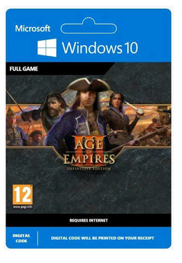 PC Microsoft Age of Empires III - Definitive Ed. / El. licence / Strategie / Angličtina / od 16 let / Hra pro počítač