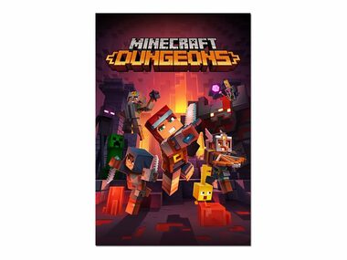 PC Minecraft Dungeons / Elektronická licence / Budovatelská / Angličtina / od 7 let / Hra pro počítač