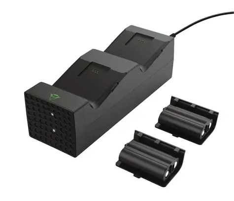 Trust GXT250 Duo nabíjecí stojan pro ovladač Xbox Series X + 2x akumulátor 1200 mAh