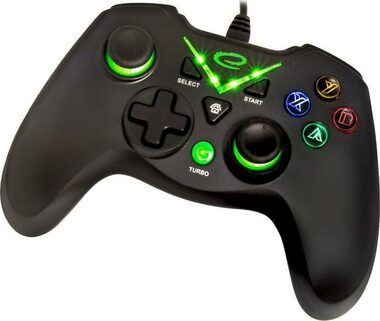 Esperanza EGG114K Pirate černá / gamepad pro PC a Xbox One