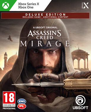 XONE & XSX Assassins Creed Mirage Deluxe Edition / Akční / Angličtina / od 18 let / Hra pro Xbox One & XSX