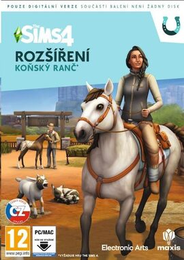 PC The Sims 4 - Koňský ranč (EP14) / Simulátor / Čestina / od 12 let / DLC
