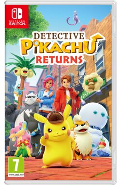 Switch Detective Pikachu Returns / Logická / Angličtina / od 7 let / Hra pro Nintendo Switch