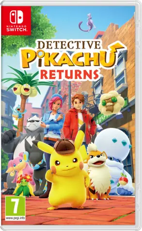 Switch Detective Pikachu Returns / Logická / Angličtina / od 7 let / Hra pro Nintendo Switch