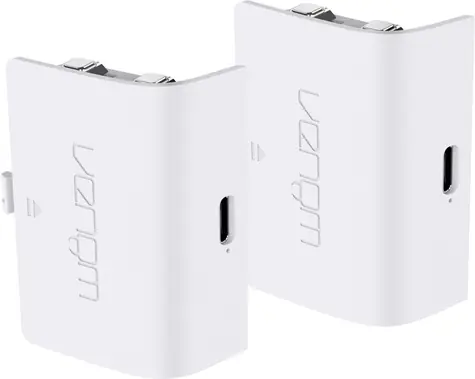 Venom VS2872 2ks bílá / Baterie pro Xbox S/X/One ovladač / 2x 850mAh