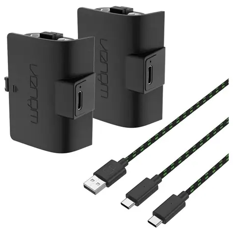 Venom VS2883 2ks černá / Baterie pro Xbox S/X/One ovladač / 2x 1100mAh