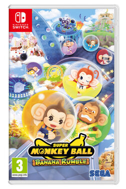 Switch Super Monkey Ball Banana Rumble / Plošinovka / Angličtina / od 7 let / Hra pro Nintendo Switch