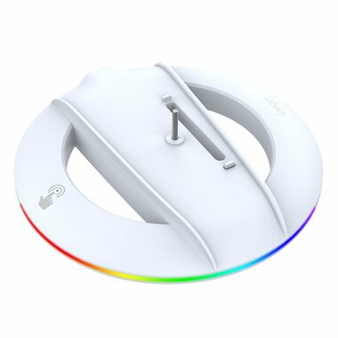 iPega P5S025S Vertikální Stojan s RGB pro PS5 Slim bílá