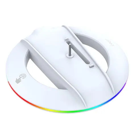 iPega P5S025S Vertikální Stojan s RGB pro PS5 Slim bílá