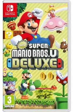 Rozbaleno - Switch New Super Mario Bros U Deluxe / Plošinovka / Angličtina / od 3 let / Hra pro Nintendo Switch / rozbaleno