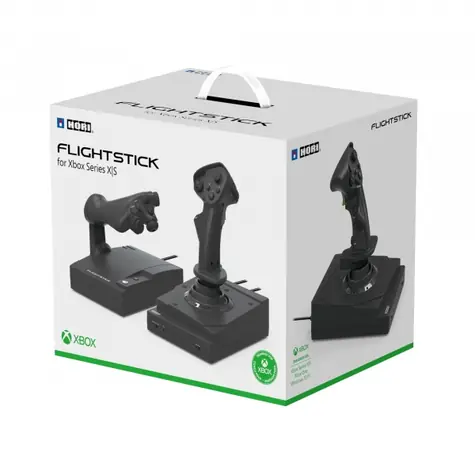 HORI Premium HOTAS Flight Stick / Herní Joystick pro Xbox Series X & Xbox One & PC