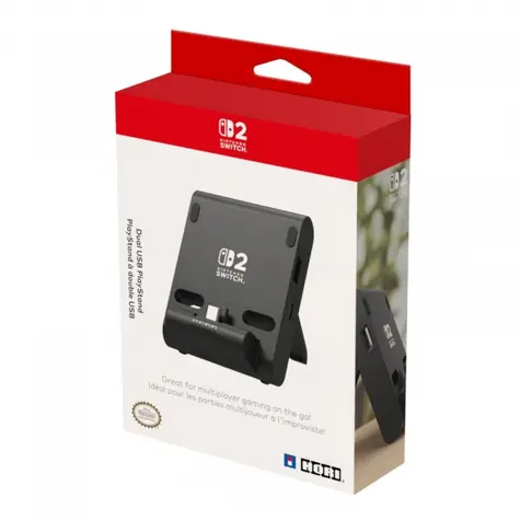 HORI Switch 2 Dual USB PlayStand / USB stojínek pro Nintendo Switch 2
