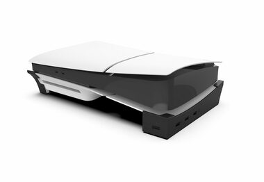 Rozbaleno - iPega P5S008 Horizontální Stojan s USB HUB pro PS5 Slim černá / rozbaleno