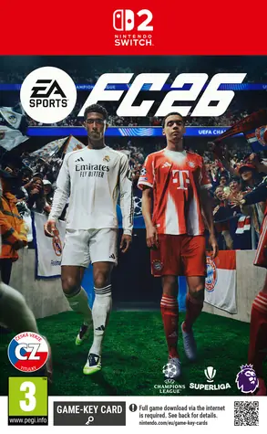 NS2 EA SPORTS FC 26 / Sportovní / CZ titulky / od 3 let / Hra pro Nintendo Switch 2