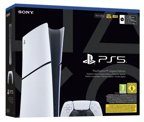 PlayStation 5 Digital Edition E chassis (Slim)