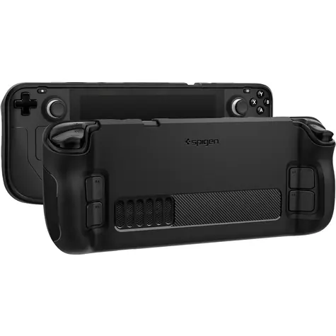 Rozbaleno - Spigen Rugged Armor ochranný kryt pro Steam Deck černá / rozbaleno