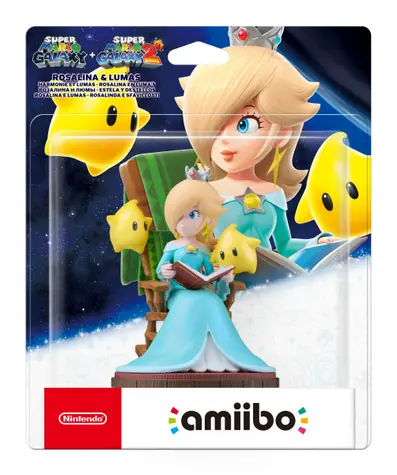 Amiibo Super Mario Galaxy - Rosalina & Lumas