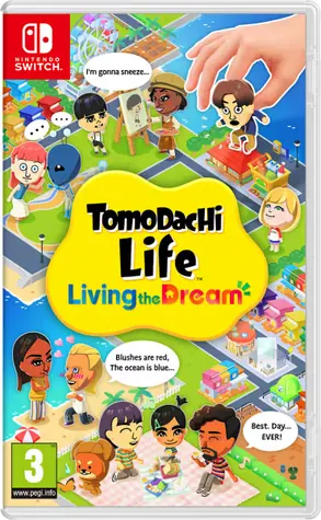 Switch Tomodachi Life Living the Dream / Simulátor / Angličtina / od 3 let / Hra pro Nintendo Switch