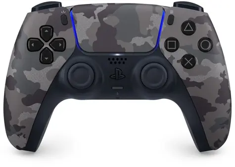 PS5 DualSense Wireless Controller - Grey Camo