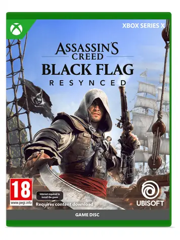 XSX Assassin’s Creed Black Flag Resynced / Akční / Angličtina / od 18 let / Hra pro Xbox Series X