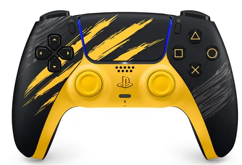 PS5 DualSense Wireless Controller - Marvel’s Wolverine Battle Yellow (Limited Edition)