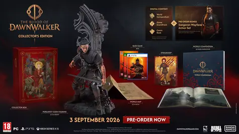 PS5 The Blood of Dawnwalker Collectors edition / RPG / CZ titulky / od 18 let / Hra pro Playstation 5