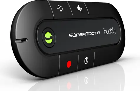 Bezdrátová sada Supertooth BUDDY / na stínítko / MultiPoint / AutoConnect / Autopairing / černé