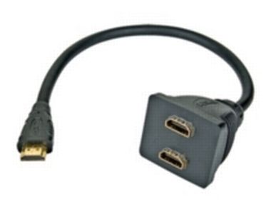 Wiretek Rozdvojka HDMI M - 2x F konektory
