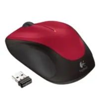 Logitech Wireless Mouse M235 / Myš / USB bezdrátová / Červená
