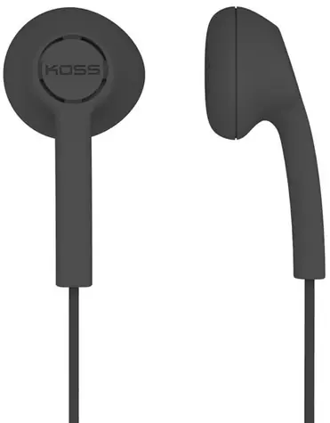Koss KE5K černá / sluchátka do uší / 98dB / 3,5 jack / 60 - 20.000 Hz / 1,2 m kabel / černé / bez kódu