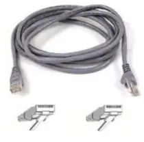 UTP patchkabel cat. 6 - 2m šedá