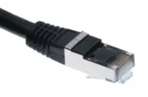 UTP patchkabel cat. 6 - 0.5m černá