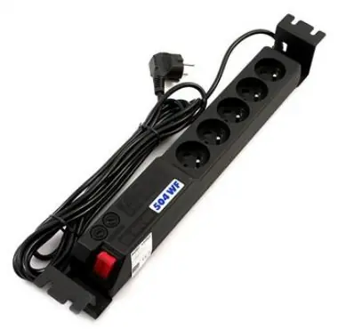 Acar Přepěťová ochrana 504WF Rack 19" 5m / 2U / černá
