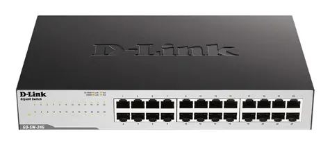 D-Link GO-SW-24G / 24-port Gigabit Easy Desktop Switch