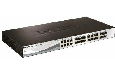 D-Link DGS-1210-28 / 24x 10/100/1000 Base-T port / 4 x 1000Base-T /SFP ports / doprodej