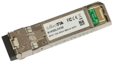 MikroTik S+85DLC03D / Optický transceiver / MM / 300m / 10G / 850nm