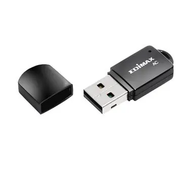 Edimax EW-7811UTC / AC600 Dual Band / 802.11ac / USB adapter / 2.4/5GHz / HW WPS