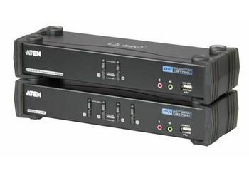 ATEN CS1784A / 4-Port DVI USB 2.0 KVMP Switch / 2.1 Surround Sound / nVidia 3D