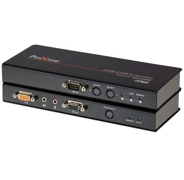 ATEN USB Extender pro PC konzole / USB + sériový port RS232 + audio
