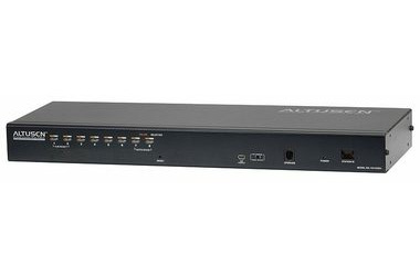 ATEN KH-1508AI / 8-port OverNet Cat5 KVM PS2+USB / OSD / rack / SUN / PON / VNC